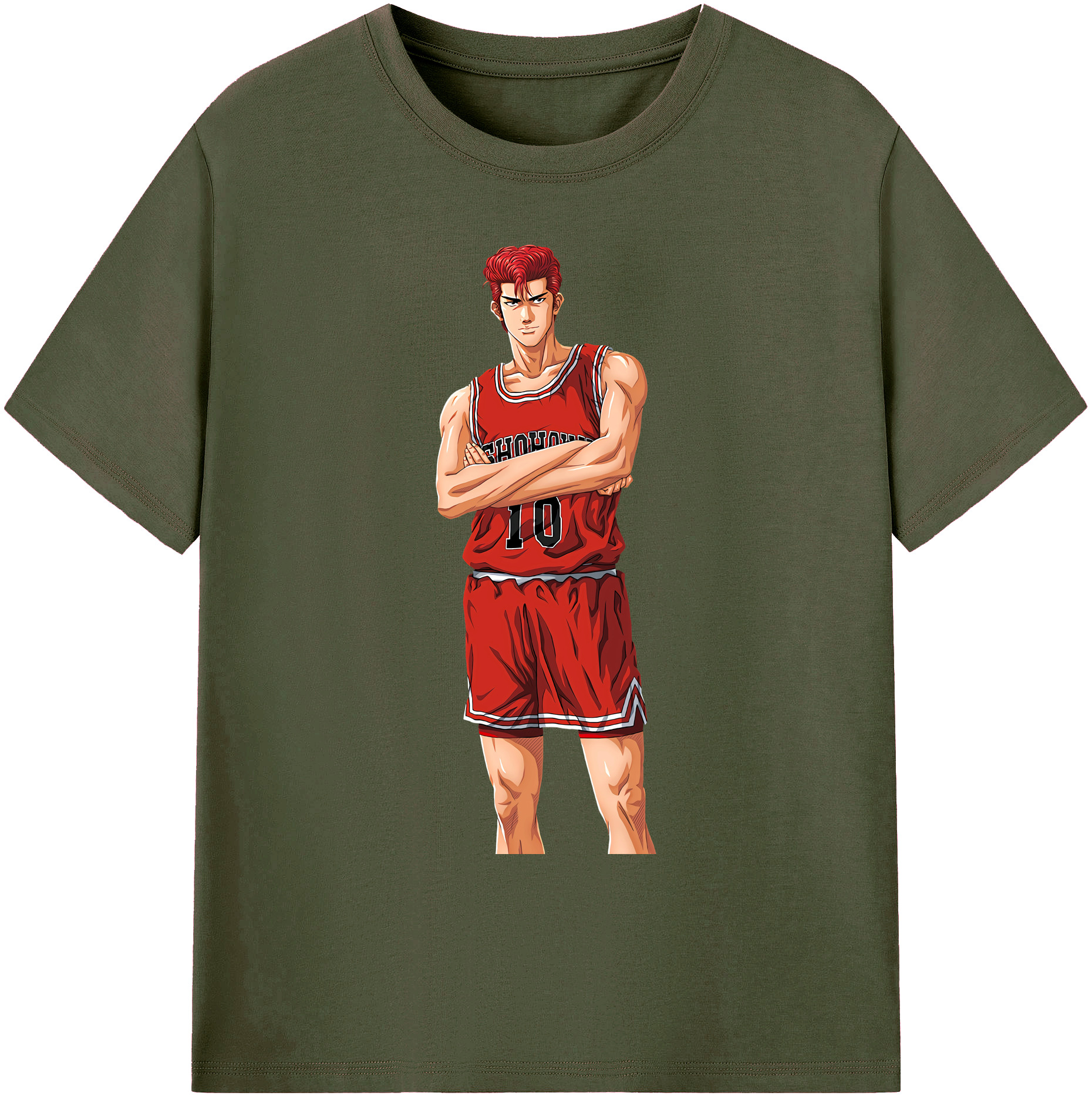 （画像用） SLAM DUNK／スラムダンク 綿100％ メンズ半袖Tシャツ｜肌触りやわらか＆通気性